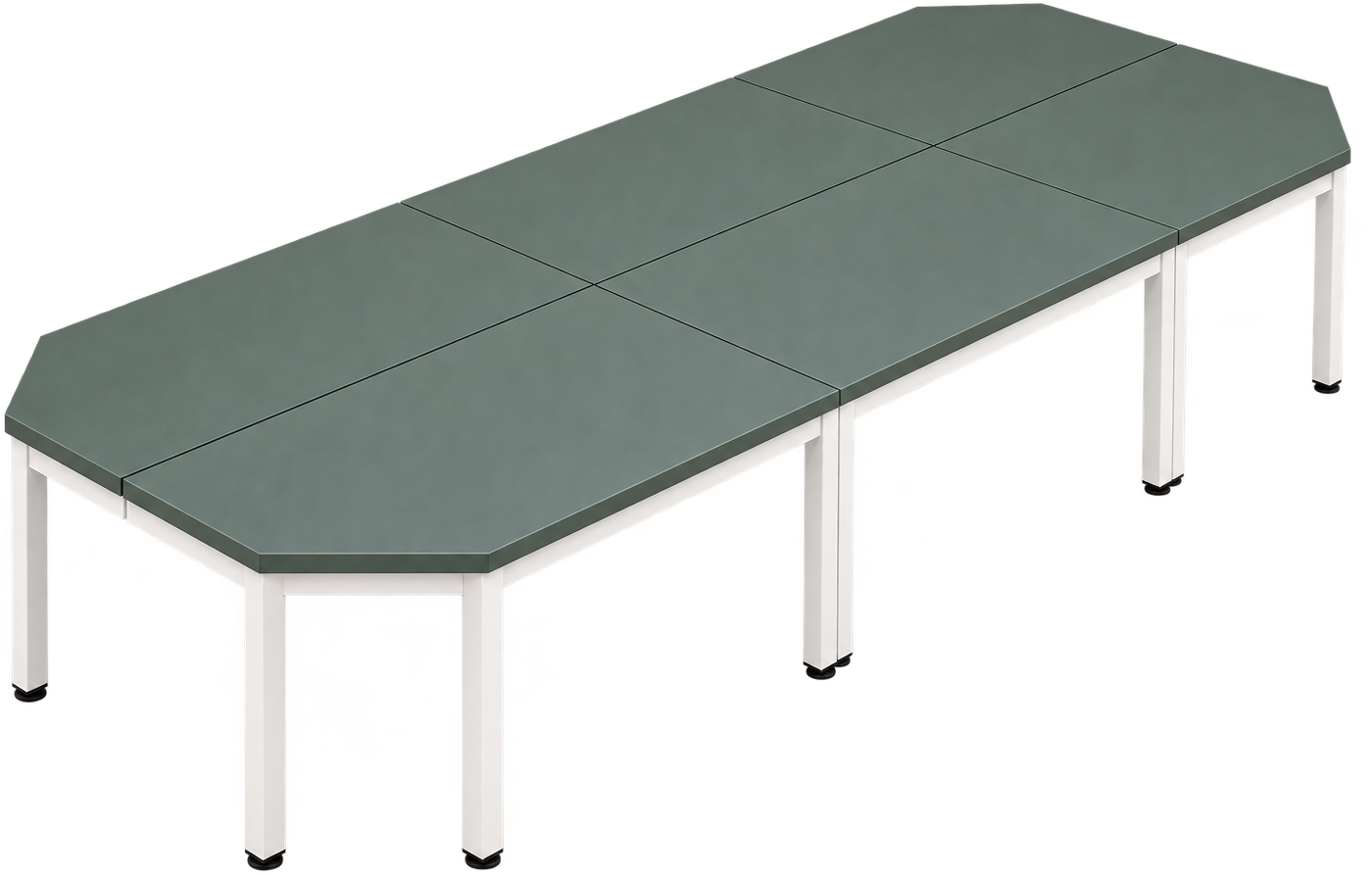 Mesa Octa, vista completa de producto del catálogo TABORIA.